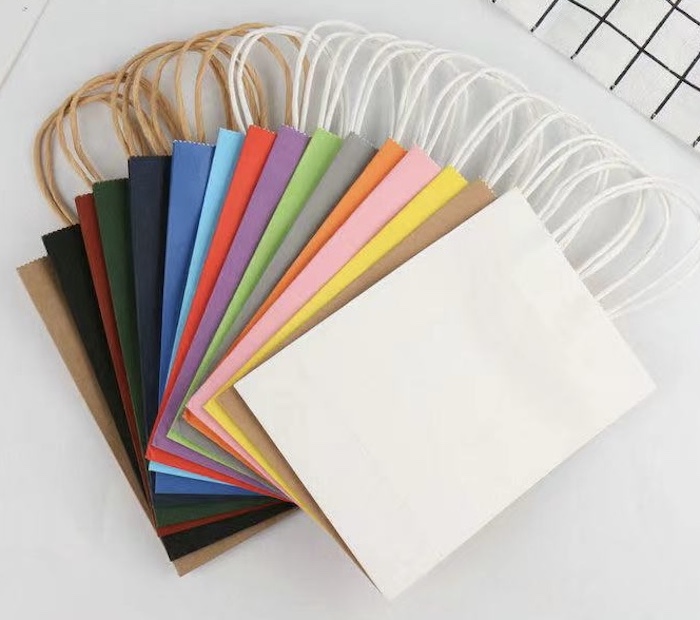 Craft Paper Bag 21x15x8 cm 12/pk