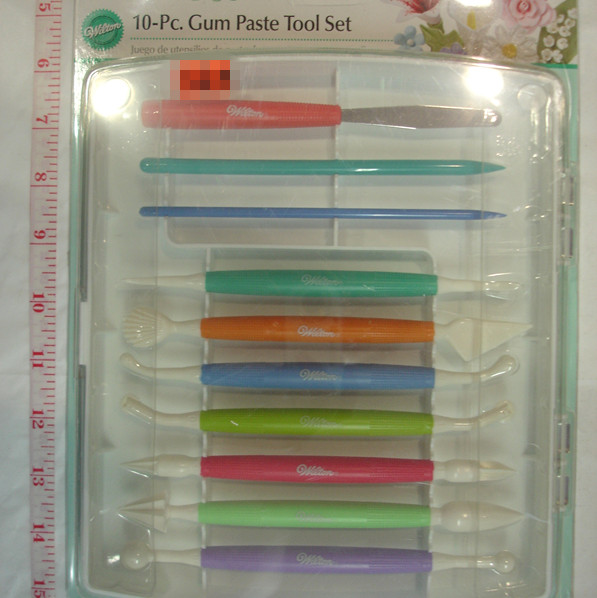 10-PC Gum Paste Tool Set
