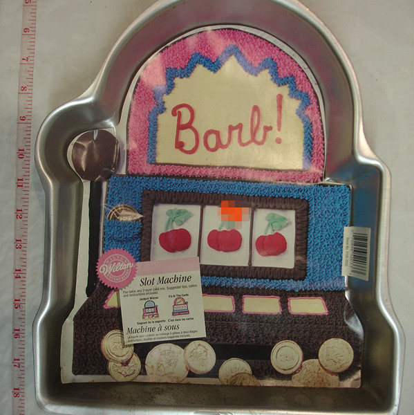 Slot Machine Cake Pan