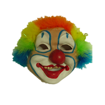 Clown face mask