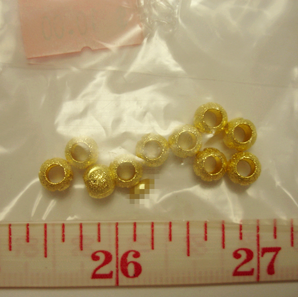 Gold beads