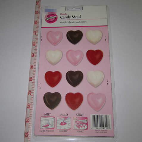 Hearts Candy Mold